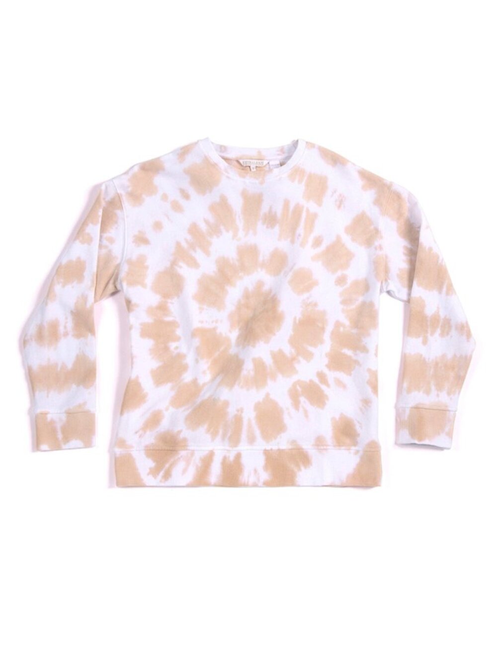 Shiraleah NWT Blush Tie Dye Sweatshirt Cotton Casual Pullover Sz S